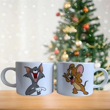 Ghostbastır Design Tom ve Jerry Kupa Bardak | Tek Adet 0515