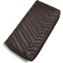 Pierre Cardin Unisex Erkek Kadın %100 Hakiki Deri Dikey Cüzdan Kartlık - Deri Aksesuar - Deri Hediyelik - PC-11056