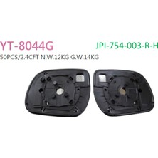 Universal Toyota Rav4 Sol Ön Ayna Cam 2006-2009