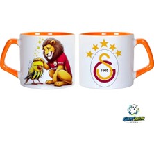 Ghostbastır Design Galatasaray Aslan Kupa Bardak | Tek Adet 0644