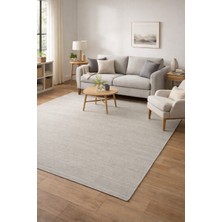 Çerkez Halı Merv Collection Sisal Hasır Halı Beyaz