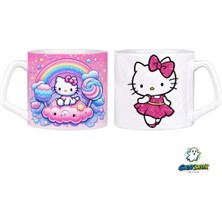 Ghostbastır Design Hello Kitty Kupa Bardak | Tek Adet 0652
