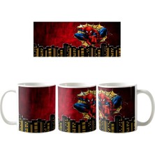 Ghostbastır Design Spiderman Kupa Bardak | Tek Adet K095
