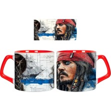 Ghostbastır Design Karayip Korsanları Kupa Bardak | Tek Adet 0257