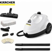 Karcher Kärcher Kst 2 + Cloth Set Buharlı Temizleyici 1500W Güç 3.2 Bar Buhar Basıncı 1 L Su Tankı Çok Amaçlı Aksesuar Setli