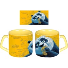 Ghostbastır Design Kung Fu Panda Kupa Bardak | Tek Adet 0283