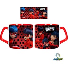 Ghostbastır Design Lady Bug Kupa Bardak | Tek Adet 0671