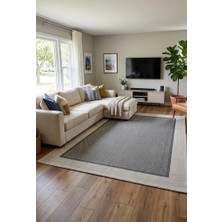 Çerkez Halı Lüx Siena Collection Jüt Sisal Bordürlü Hasır Halı-Kilim 105