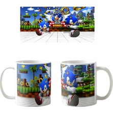 Ghostbastır Design Sonic Kupa Bardak | Tek Adet K0120