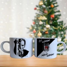 Ghostbastır Design Beşiktaş Atatürk Kupa Bardak | Tek Adet 0249