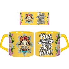 Ghostbastır Design Frida Kahlo Kupa Bardak | Tek Adet 0573