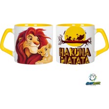 Ghostbastır Design Aslan Kral Kupa Bardak | Tek Adet 0619