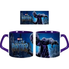 Ghostbastır Design Black Panther Kupa Bardak | Tek Adet 070