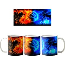 Ghostbastır Design Mortal Kombat Kupa Bardak | Tek Adet K089