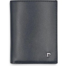 Pierre Cardin Ek Bölmeli Erkek %100 Hakiki Deri Dikey Cüzdan Kartlık Kart Kimlik Ehliyet - Erkek Deri Aksesuar - PC-2734