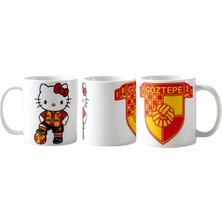 Ghostbastır Design Göztepe Spor Hello Kitty Kupa Bardak | Tek Adet K036