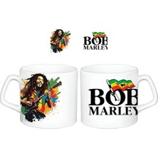 Ghostbastır Design Bob Marley Kupa Bardak | Tek Adet 083