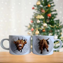 Ghostbastır Design Öküz Kupa Bardak | Tek Adet 0349