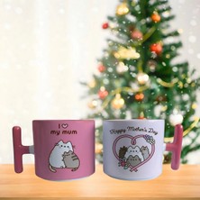 Ghostbastır Design Anneler Günü Pusheen Kupa Bardak | Tek Adet 022