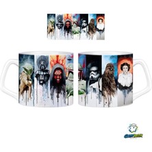 Ghostbastır Design Star Wars Kupa Bardak | Tek Adet 0599