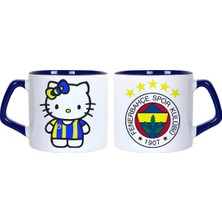 Ghostbastır Design Fenerbahçe Hello Kitty Kupa Bardak | Tek Adet 0411