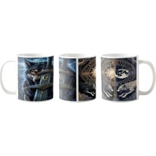 Ghostbastır Design Bozkurt Kupa Bardak | Tek Adet K015
