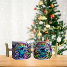 Ghostbastır Design Kurabiye Canavarı Kupa Bardak | Tek Adet 0285