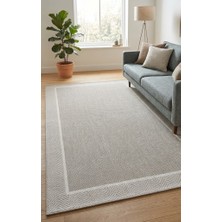 Çerkez Halı Lüx Siena Collection Jüt Sisal Bordürlü Hasır Halı-Kilim 101