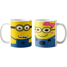 Ghostbastır Design Minyonlar Kupa Bardak | Tek Adet K086
