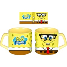 Ghostbastır Design Sünger Bob Kupa Bardak | Tek Adet 0464