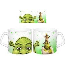 Ghostbastır Design Shrek Kupa Bardak | Tek Adet 0423