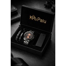 Clup Polo KRC PALU,CLUPPOLO ON Erkek Kol Saati – Siyah Metal Kordon, Şık ve Spor Tasarım, Su yolu Bileklik,İtalyan Bileklik,Çakmak,Özel Kutulu PREMIUM Hediye Seti,Saat Seti(Yüzük hediyeli)