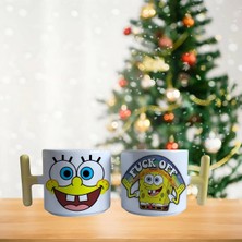 Ghostbastır Design Sünger Bob Kupa Bardak | Tek Adet 0461