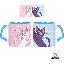 Ghostbastır Design Ay Savaşçısı Kupa Bardak | Tek Adet 0630