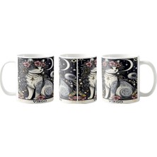 Ghostbastır Design Başak Burcu Kupa Bardak | Tek Adet K010