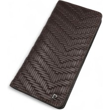 Pierre Cardin Erkek %100 Hakiki Deri Dikey Cüzdan - Deri Cüzdan - Erkek Deri Aksesuar - PC-11055K