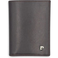 Pierre Cardin Ek Bölmeli Erkek %100 Hakiki Deri Dikey Cüzdan Kartlık Kart Kimlik Ehliyet - Erkek Deri Aksesuar - PC-2734