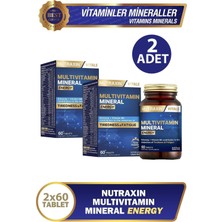 Nutraxin Multivitamin Mineral Energy 60 Tablet 2 Adet