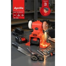Aprilla ABG-4204 21V Şarjlı Taşlama ve Bileme Makinesi – Çok Amaçlı Kullanım