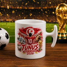 Bk Gift Tunus Taraftar Temalı 2026 Dünya Kupası Tasarımlı Hammer Kupa Bardak