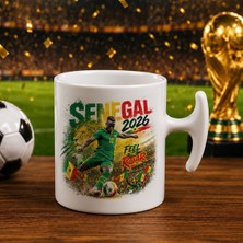 Bk Gift Senegal Taraftar Temalı 2026 Dünya Kupası Tasarımlı Hammer Kupa Bardak