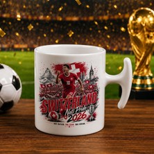 Bk Gift Isviçre Taraftar Temalı 2026 Dünya Kupası Tasarımlı Hammer Kupa Bardak
