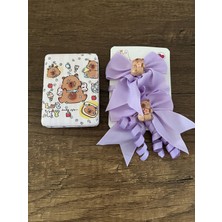 Gülümse Gel Kız Çocuk Capybar Kapibara Toka  Ayna Seti Karne Doğum Günü Hediyesi Yılbaşı Advent Calendar Calender