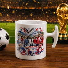 Bk Gift Panama Taraftar Temalı 2026 Dünya Kupası Tasarımlı Hammer Kupa Bardak