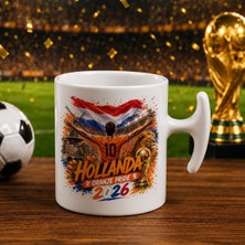 Bk Gift Hollanda Taraftar Temalı 2026 Dünya Kupası Tasarımlı Hammer Kupa Bardak