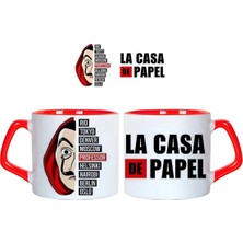 Ghostbastır Design La Casa Da Papel Kupa Bardak | Tek Adet 0290