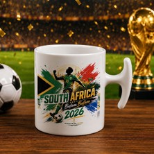 Bk Gift Güney Afrika Taraftar Temalı 2026 Dünya Kupası Tasarımlı Hammer Kupa Bardak