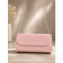 Zeydila Rose Elegance Pudra Abiye Çanta