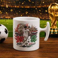 Bk Gift Irak Taraftar Temalı 2026 Dünya Kupası Tasarımlı Hammer Kupa Bardak