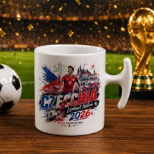 Bk Gift Çekya Taraftar Temalı 2026 Dünya Kupası Tasarımlı Hammer Kupa Bardak
